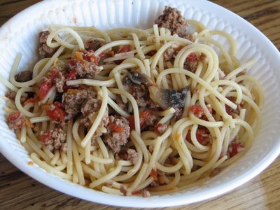 Pasta with easy italian