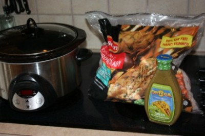 crockpot chicken tacos