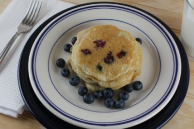gf blueberry pancakes