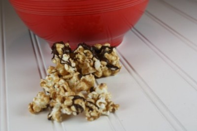 Caramel Corn With Chocolate
