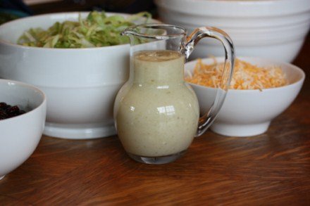 Taco Salad With Creamy Green Dressing