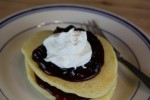 Pancakes with Fruit Topping