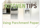 using parchment paper