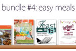 Easy Meals ebook Bundle – Five ebooks for $7.40