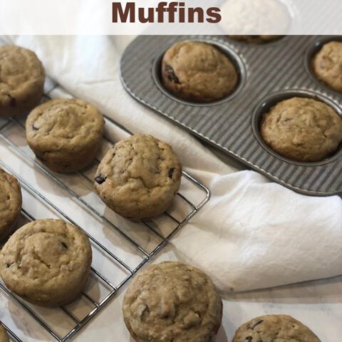 Leftover Oatmeal Muffins