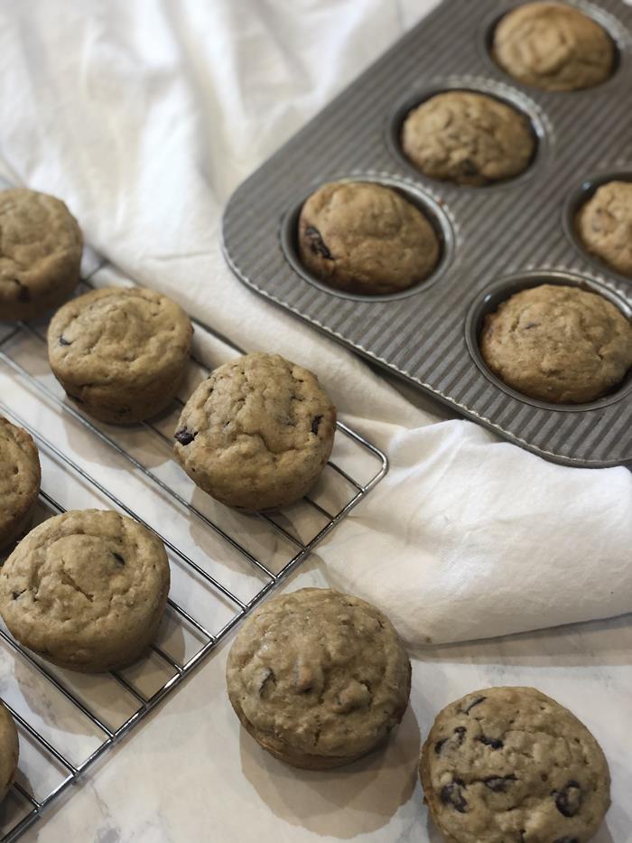 Leftover Oatmeal Muffins 