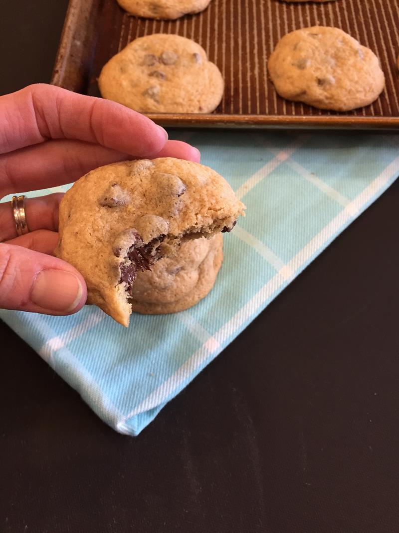 Soft and Chewy Chocolate Chip Cookies