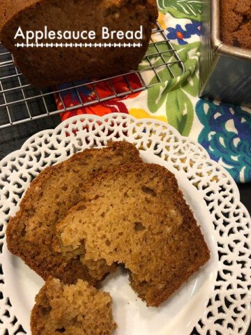 Applesauce Bread