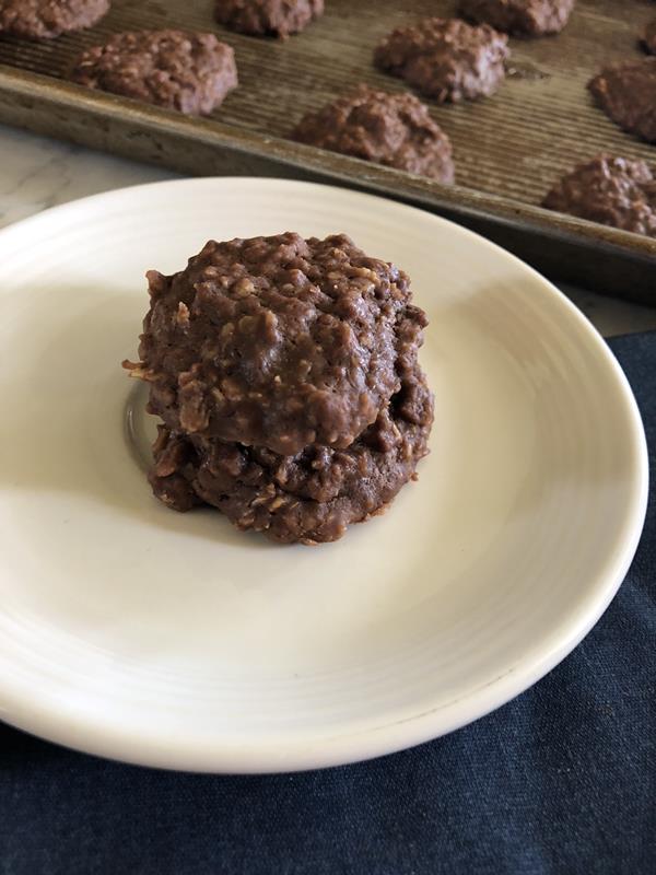 No Bake Chocolate Cookies