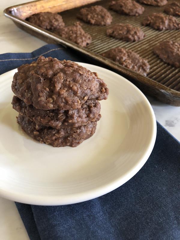 No Bake Chocolate Cookies 