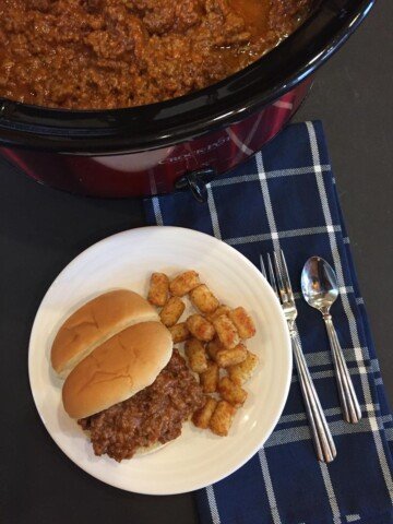 Slow Cooked Sloppy Joes