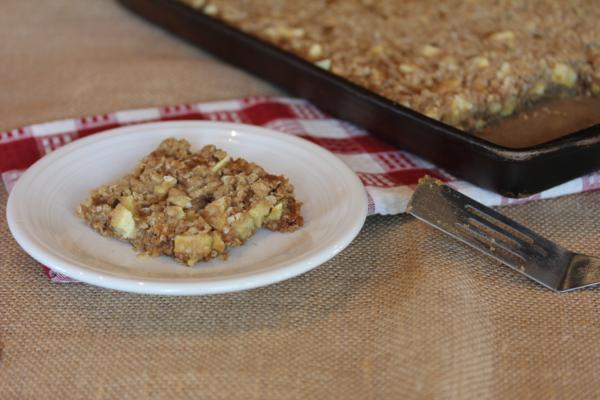 Caramel Apple Bars -