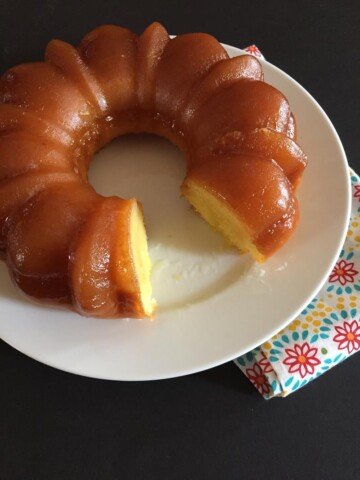 Grandma's Butter Rum Cake