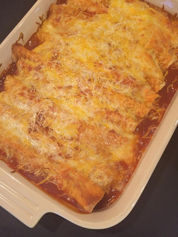 Cheese Beef Enchiladas