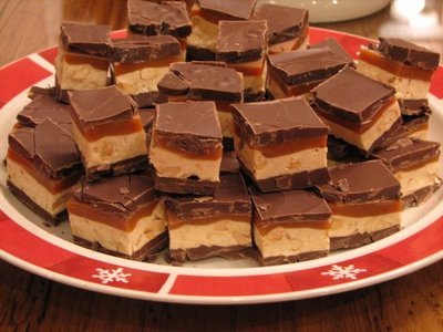 snickers bars homemade