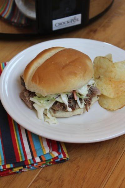 Crock Pot Carolina BBQ Pork_