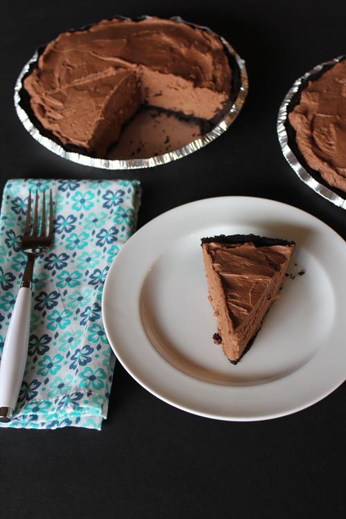 No Bake Chocolate Cheesecake