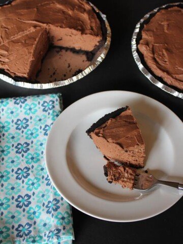 No Bake Chocolate Cheesecake