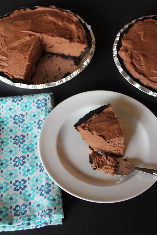 No Bake Chocolate Cheesecake