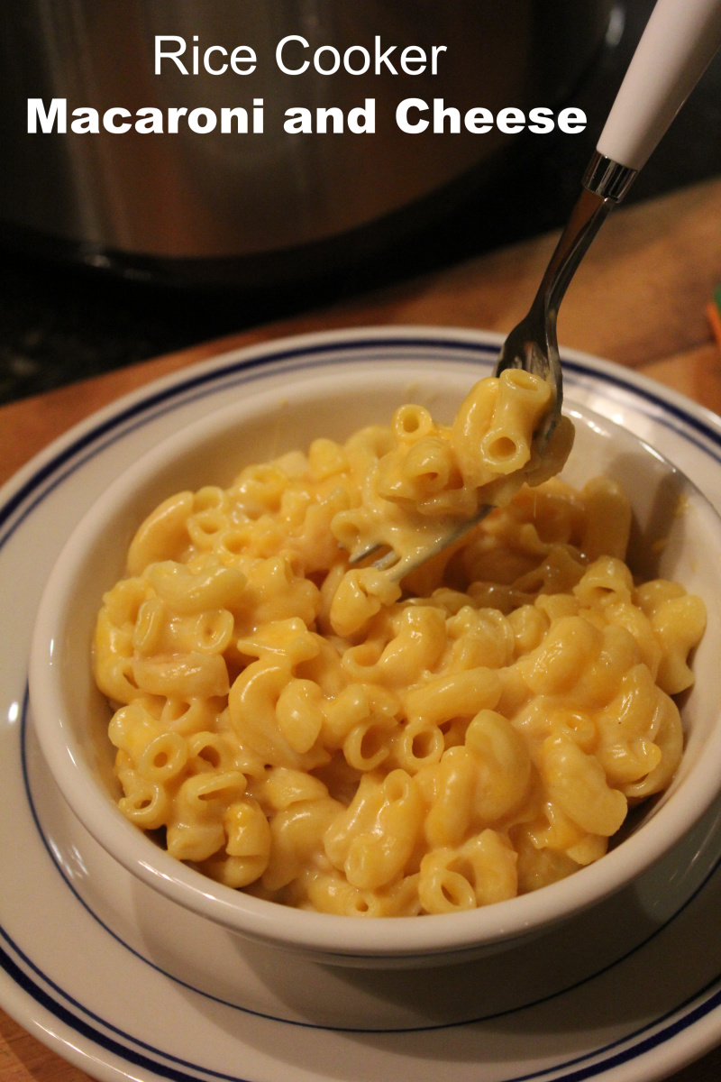 Rice Cooker Macaroni and Cheese