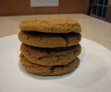 whole wheat molasses cookies