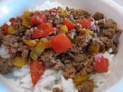 ground beef stir fry