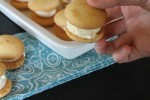 Vanilla Wafer Ice Cream Sandwiches-Two Ingredient Dessert