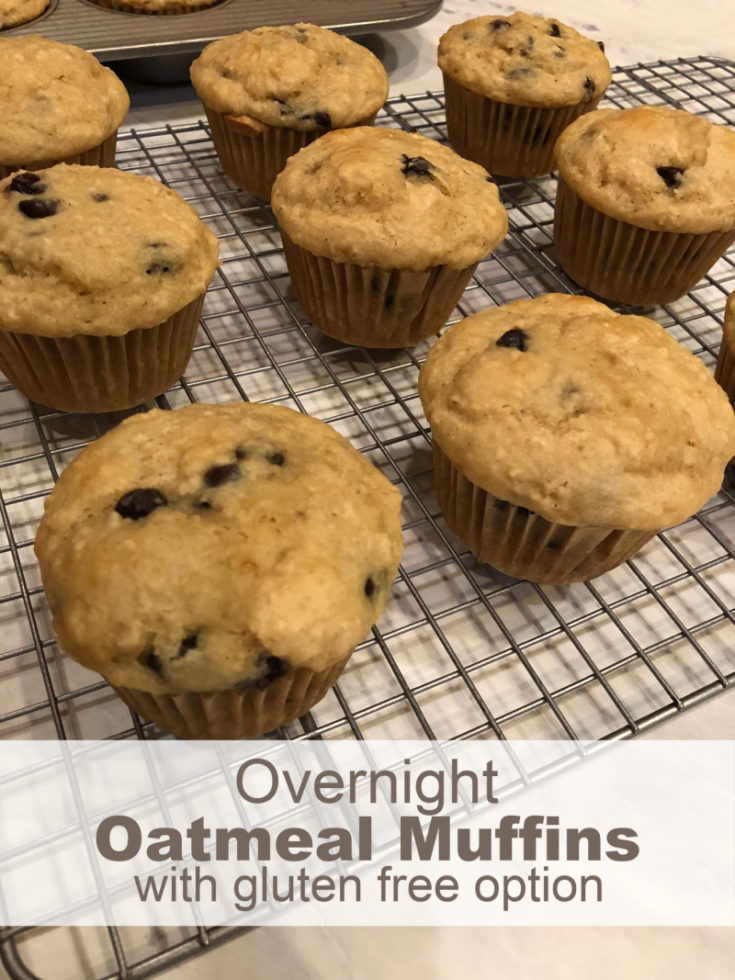Overnight Oatmeal Muffins