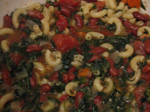 spinach minestrone