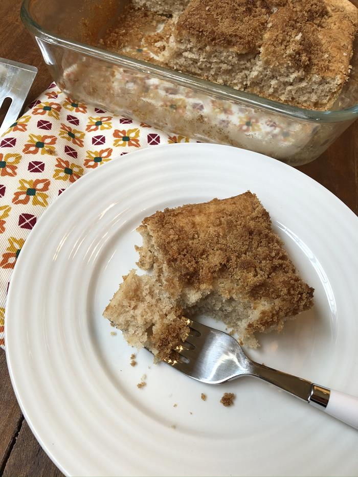 Gluten Free Overnight Coffee Cake