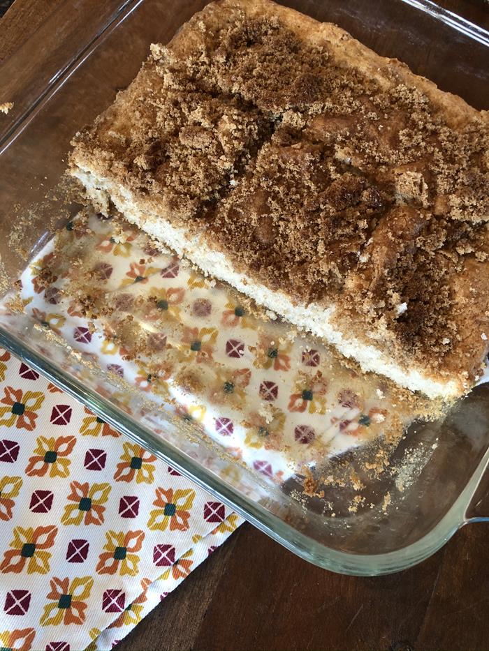 Gluten Free Overnight Coffee Cake 