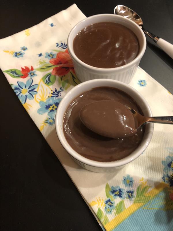 Homemade Double Chocolate Pudding