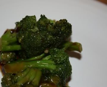 Broccoli with Oyster Sauce