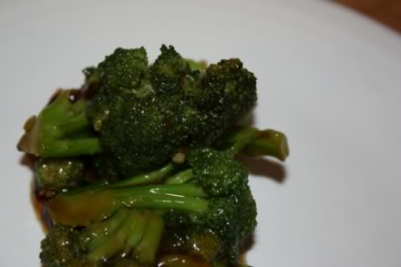 Broccoli with Oyster Sauce