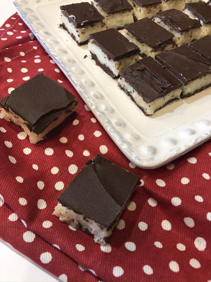 Homemade Mounds Bars