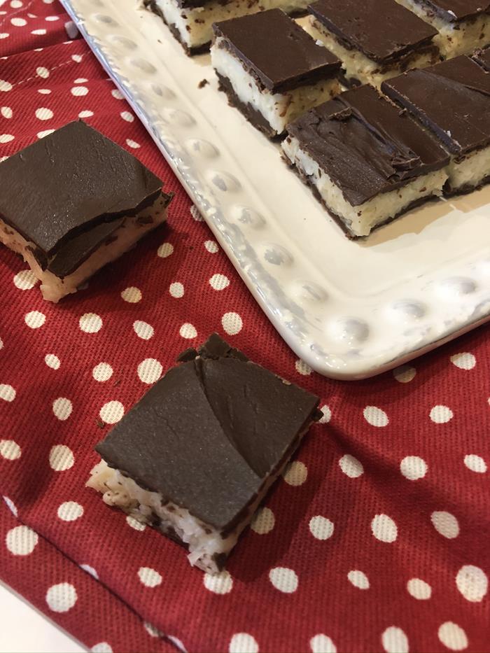 Homemade Mounds Bars