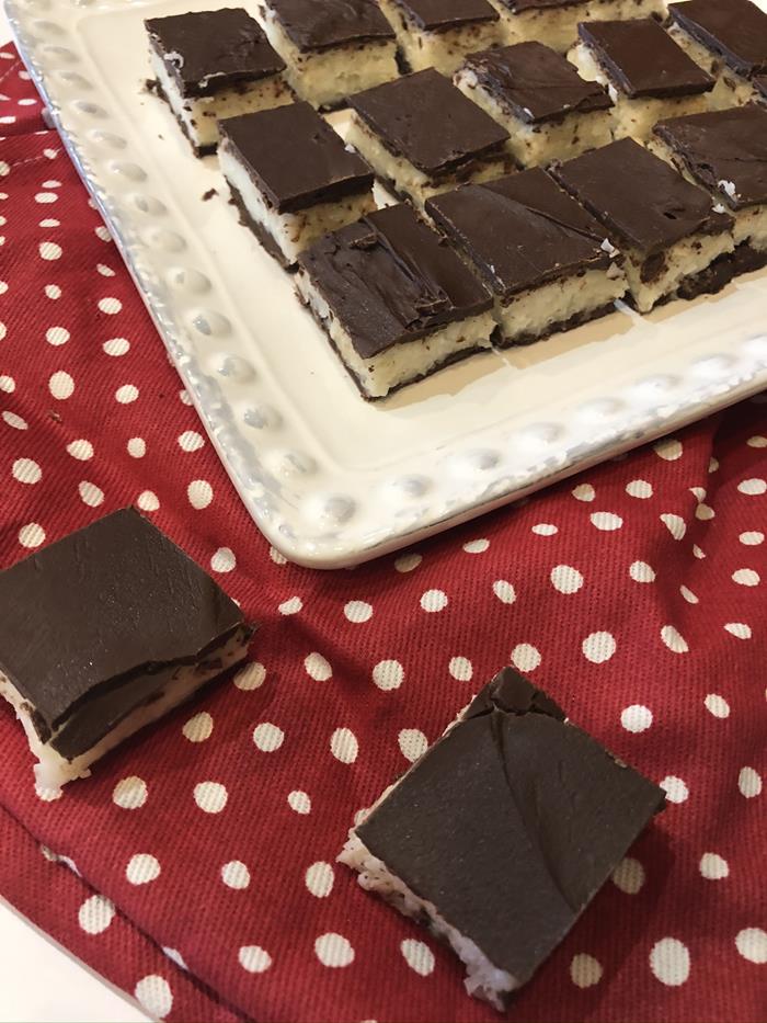 Homemade Mounds Bars