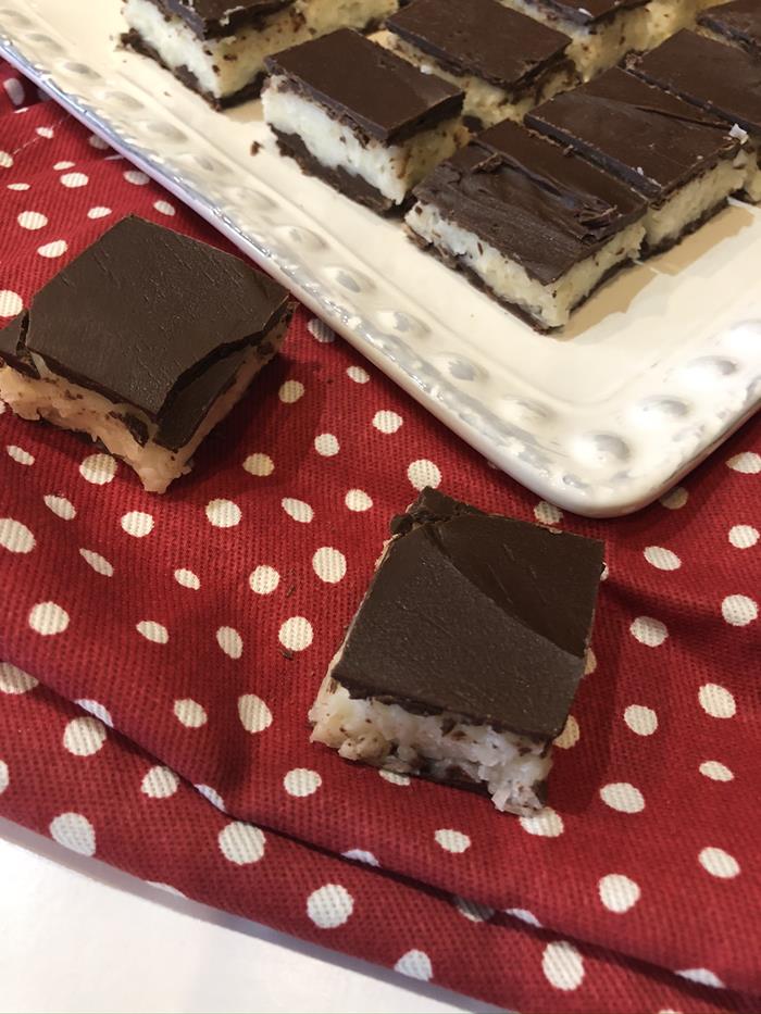 Homemade Mounds Bars