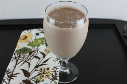 chocolate banana smoothie