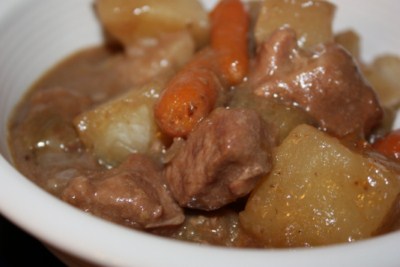 slow cooked beef stew