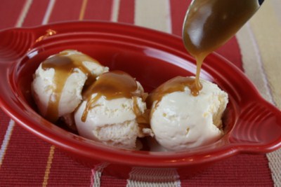 pb ice cream sauce 