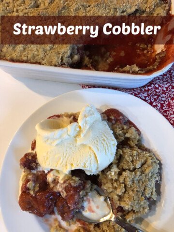 Strawberry Cobbler Recipe