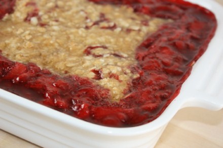 strawberry cobbler 