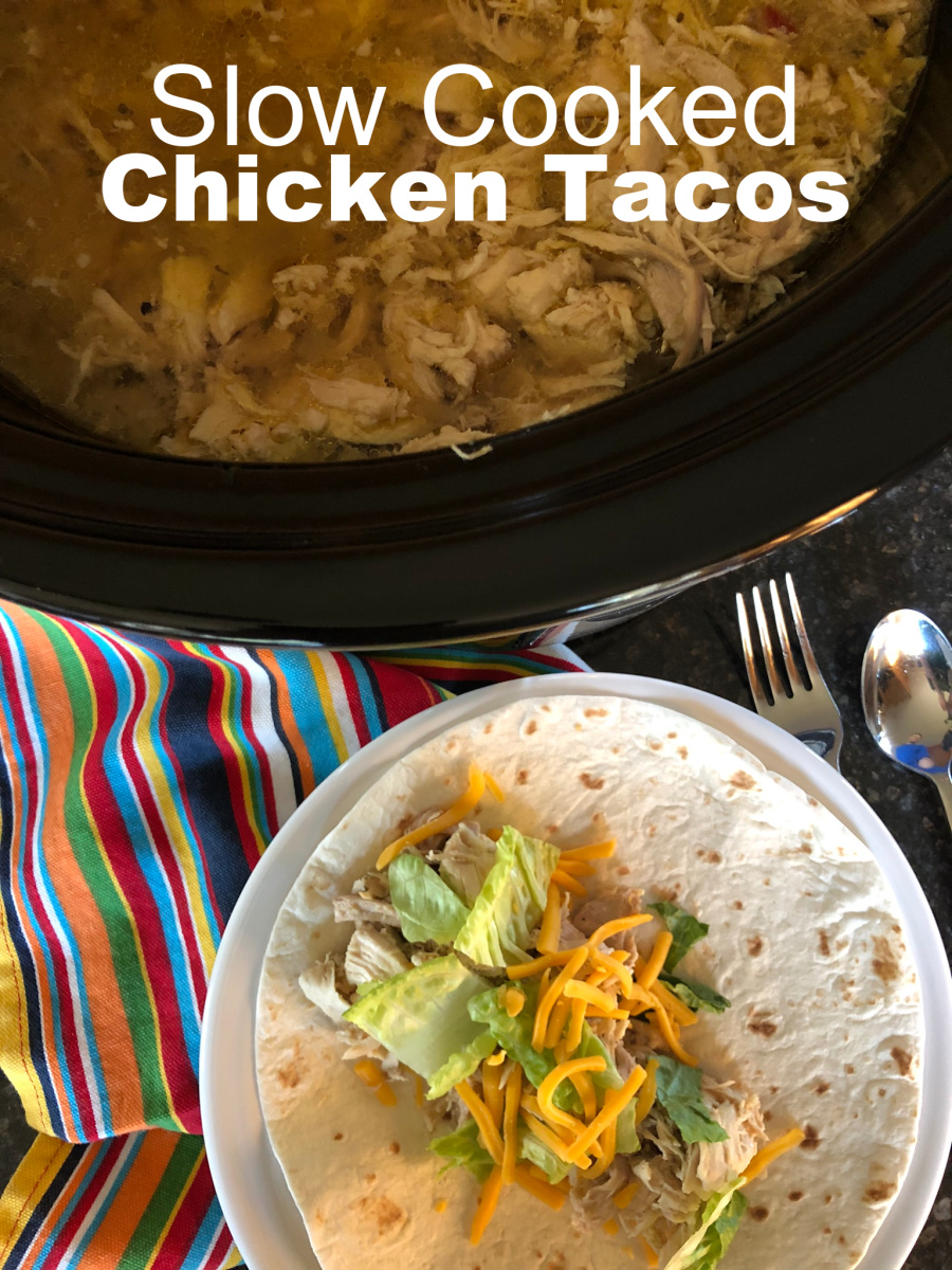 Crock Pot Chicken Tacos