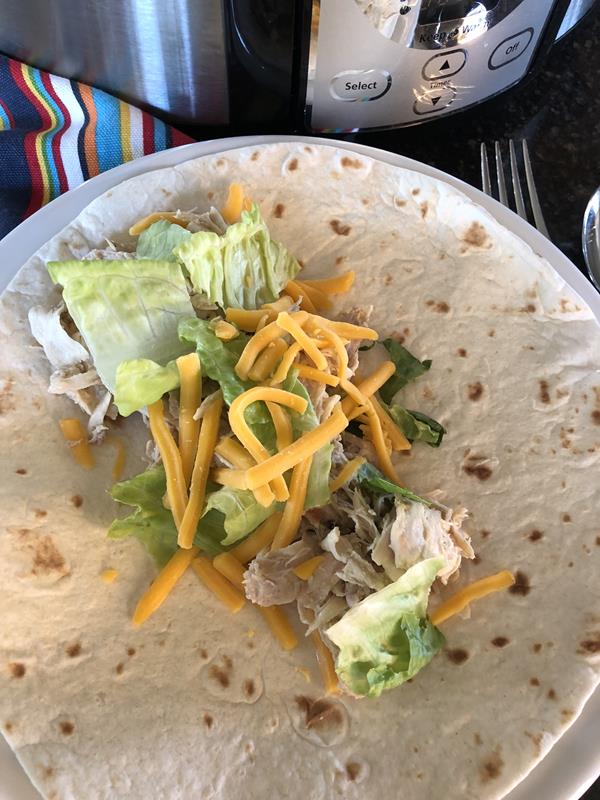 Crock Pot Chicken Tacos