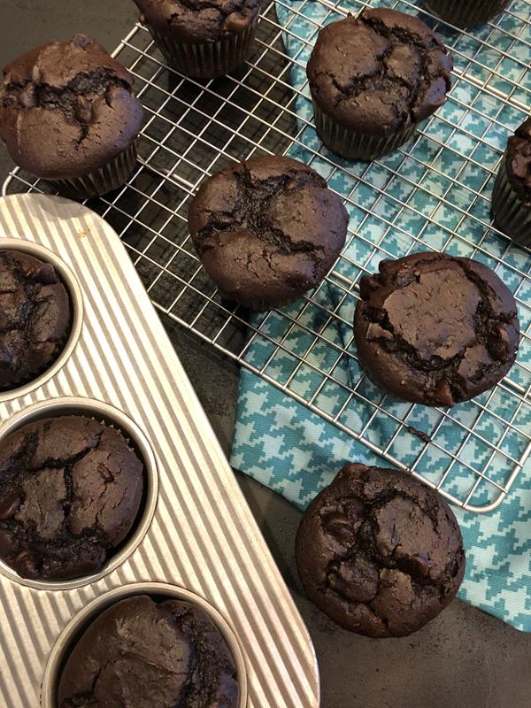 Gluten Free Chocolate Muffins