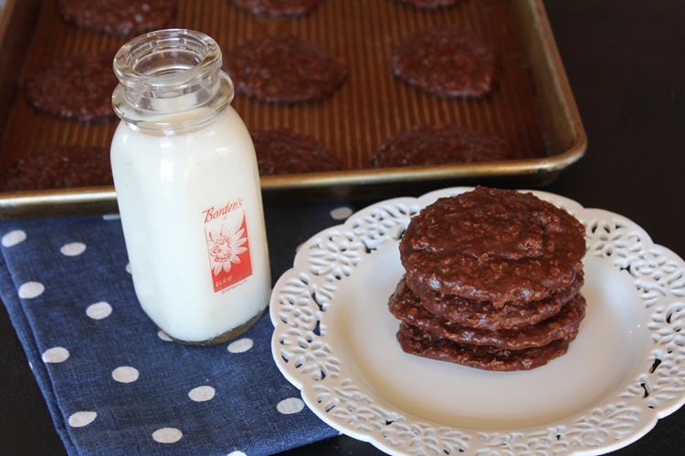 No Bake Cookies without Peanut Butter