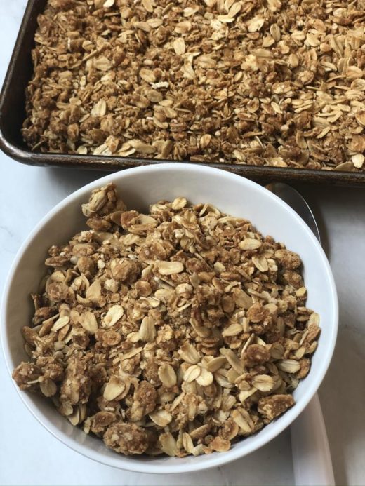 Peanut Butter Granola Recipe