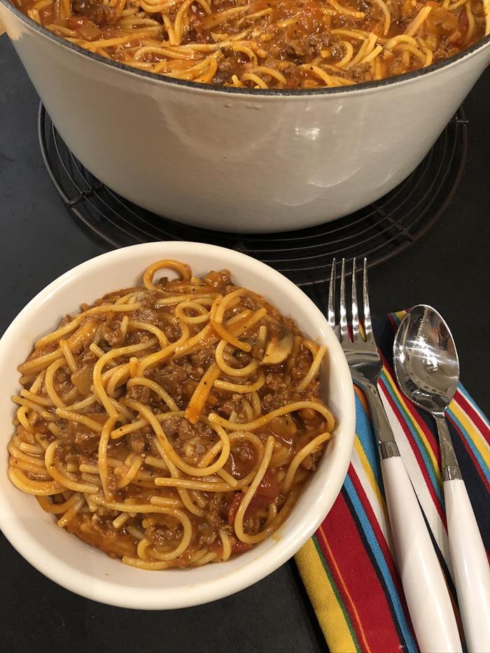 One Pot Spaghetti Recipe