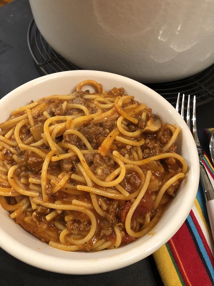 One Pot Spaghetti Recipe